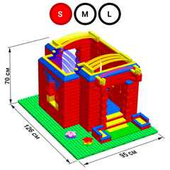 Набор GigaBloks 5: Дворец на платформе