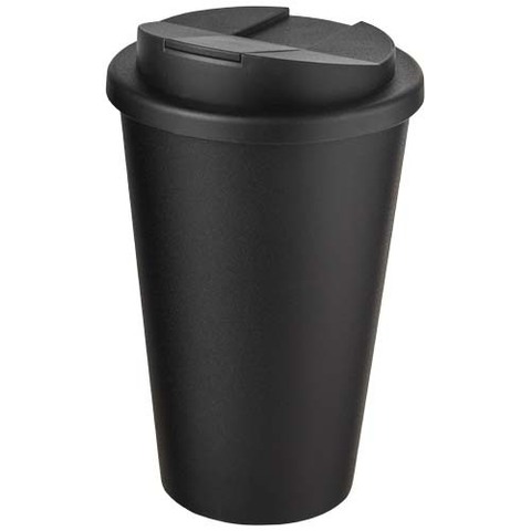 Кружка с герметичной крышкой Americano® Eco из переработанного материала объемом 350 мл