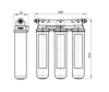 Lemark LM3072C085 Комплект Lemark: Смеситель LM3072C для кухни + Фильтр BASIC для очистки воды от хлора и вредных прим