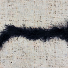 Боа "Пух марабу", дл. 1,8 м., 10 гр, чёрный