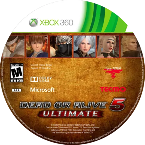 Dead or Alive 5 Ultimate [Xbox 360]