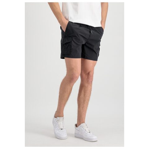 Alpha Industries Nylon Cargo Jogger Short black