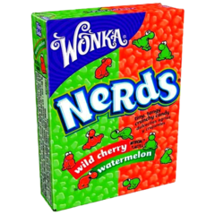 Конфеты Nerds Wonka со вкусом арбуза и вишни