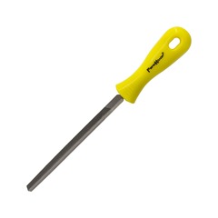 40-1-107 Напильник трехгранный пластмассовая рукоятка, №3, 150мм (РемоКолор)