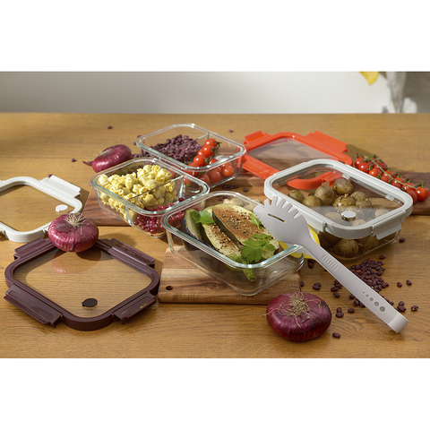 Контейнер для запекания и хранения 1.5л Smart Solutions светло-серый