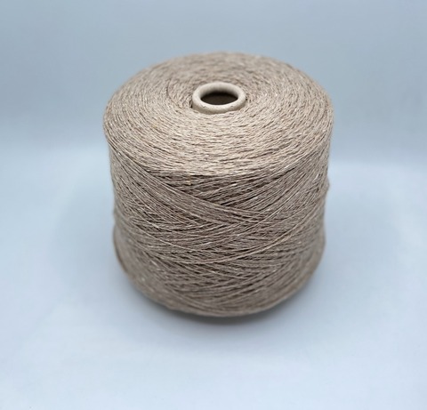 Cariaggi (пр.Италия),art-Malfile tweed, 2/13 650м/100 гр. 95%Меринос 5%Кашемир, цвет-Бежевый твид ,арт-27587