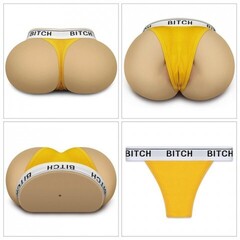 Двойной мастурбатор Streetgirl's в виде попы и вагины телесный № 11