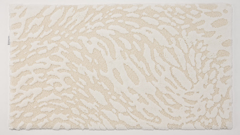 Коврик 70х120 Abyss & Habidecor Флоу 103 белый/бежевый