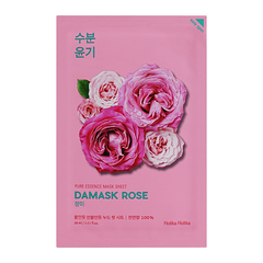 Тканевая маска с экстрактом дамасской розы HOLIKA HOLIKA Pure Essence Mask Sheet Damask Rose