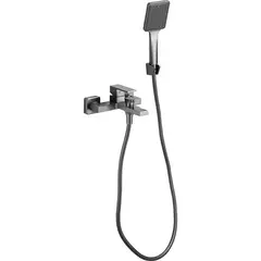 Смеситель для ванны BELZ B60613-3 короткий излив, латунь, графит