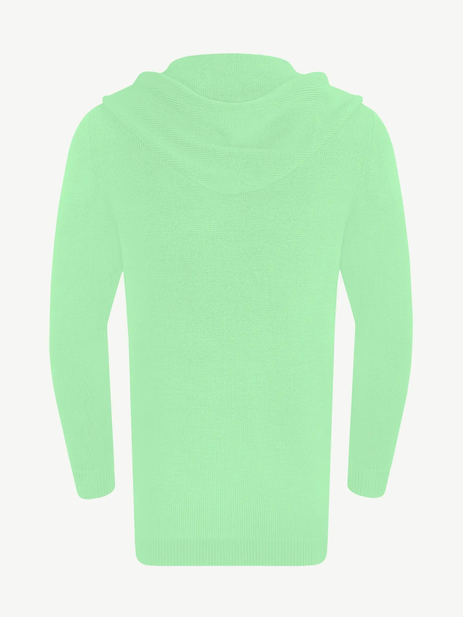 Кардиган с капюшоном из мягкой шерсти