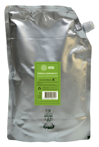 Тонер Cactus CS-TSG1-10kg черный пакет 10000гр. для принтера Samsung ML 1610/2010/ SCX 4100/4200