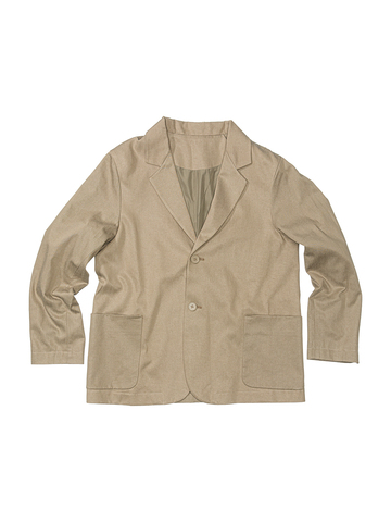 Однобортный блейзер из лиоцелла и хлопка 