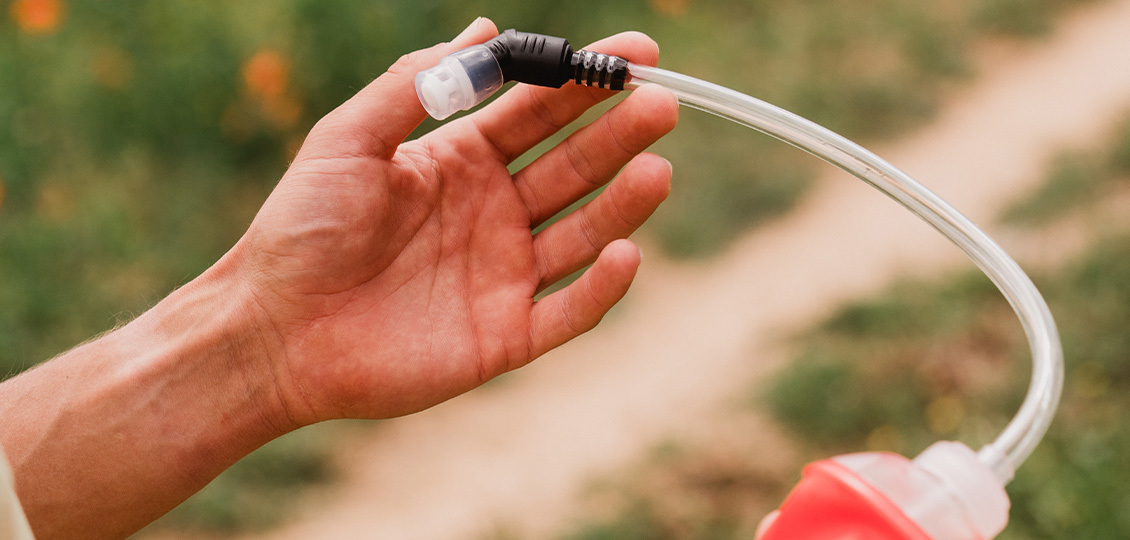 Фляга ErgoFlask 500 ml + Tube RED