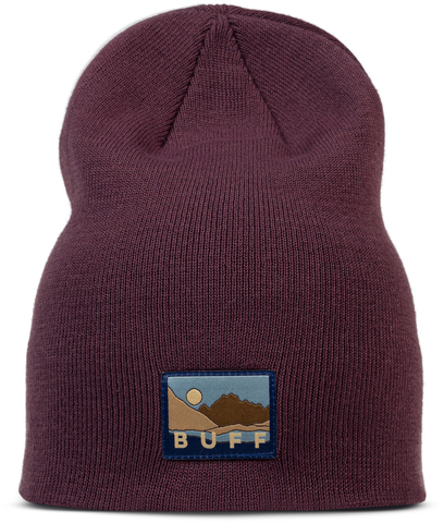 Шапка вязаная Buff Knitted Lilon Long Burgundy фото 1