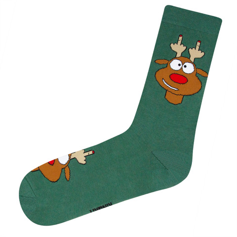 Носки с Оленем фак