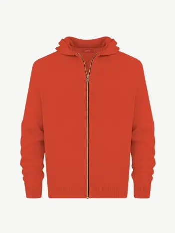 Толстовка на замке из шелка