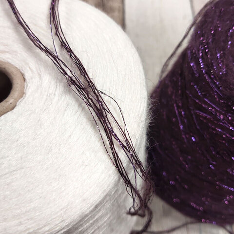 Смотка кидмохер/вискоза/меринос/па 700 фиолетовый