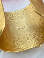 53248 - Браслет манжета ГУБЫ (LIPS) широкий в стиле Schiaparelli