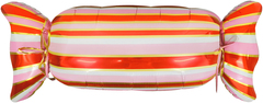 К Фигура, Конфета, Полоски, Розовый/Красный, 41''/104 см, 1 шт. (в упаковке)