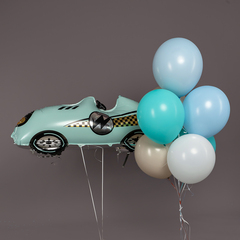 К Фигура, Гоночная машина, Формула 1, Голубой, 43''/109 см, 1 шт.