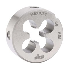 Плашка М 5,0х0,75 DINEN22568 HSS 6g 20х7мм NKP 240051N