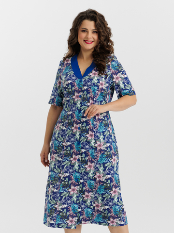 4534 Халат на пуговицах