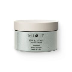 Скраб для тела соляной Mixit Spa Rituals Black Peper Body Scrub 300 мл