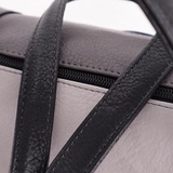 Сумка Саломея 127 мульти итальянский серо-черный