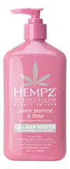 Hempz Молочко для тела увлажняющее Сладкий Жасмин и Роза-Sweet Jasmine & Rose Smoothing Herbal Body Moisturizer,500 мл