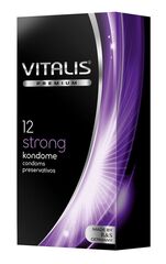 Презервативы Vitalis Premium strong с утолщённой стенкой, 12 шт.