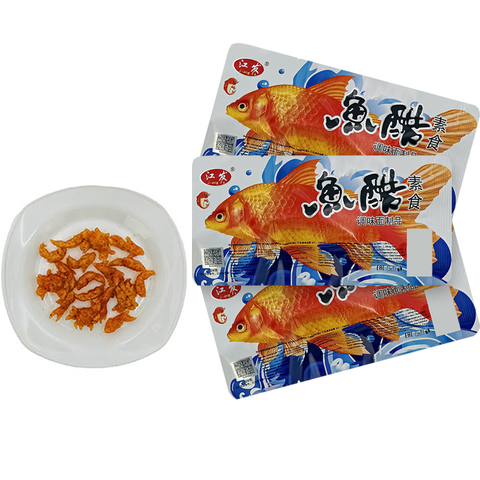 Снеки со вкусом рыбы JiangFa (JFA1004) 1кор*14бл*30шт, 20гр