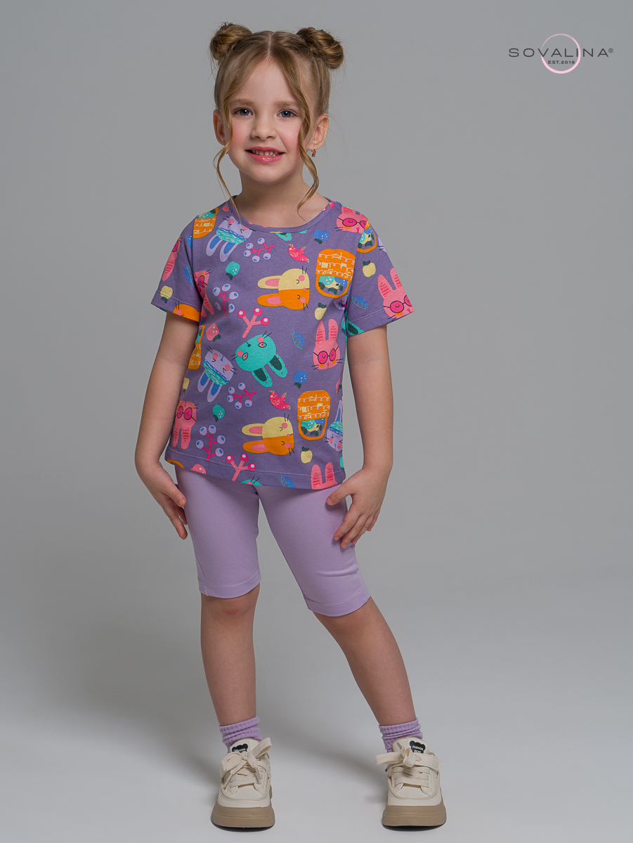 Костюм Актив черничные зайки-сирень