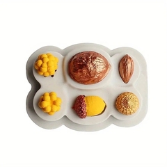 Силиконовый молд Набор: орехи , желуди.