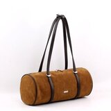 Сумка Саломея 600 эко-замша миндаль