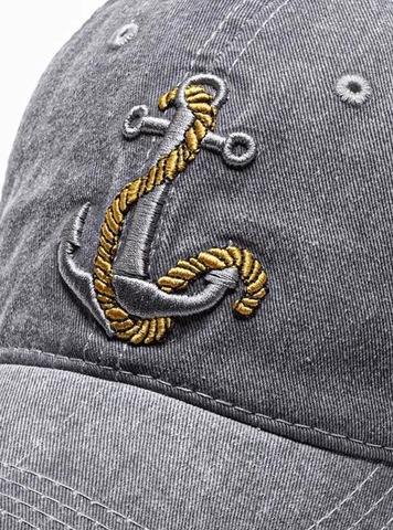 Картинка кепка Skully Wear baseball cap ancor black - 8