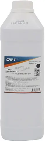 Тонер PK201 для KYOCERA ECOSYS P6030cdn/M6026cdn (CET) Black, 500г/бут, (унив.), OSP0201K-500