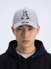 Бейсболка New Era X Alpha 940 Distressed A Cap Light Grey (Светло-серый)