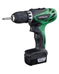 Аккумуляторная дрель-шуруповёрт HITACHI DS10DFLRL