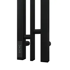 Полотенцесушитель электрический Point Фрея PN20718B П2 100x800 диммер слева, черный