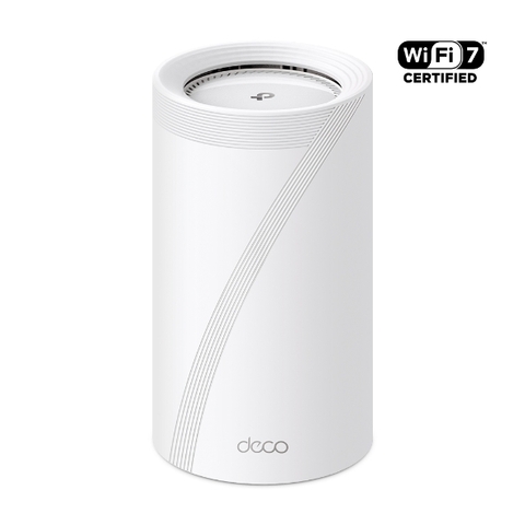 Mesh Wi-Fi система TP-Link Deco BE85 (1-pack) BE19000, трехдиапазонная, Wi-Fi 7