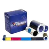 Zebra iSeries color ribbon 5 Panel YMCKO with 1 cleaning roller, 200 images