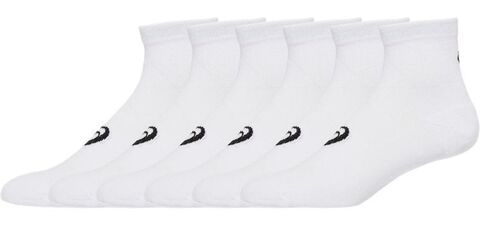 Носки теннисные Asics Multi-Sport Cushioned Quarter Sock 6P - brilliant white