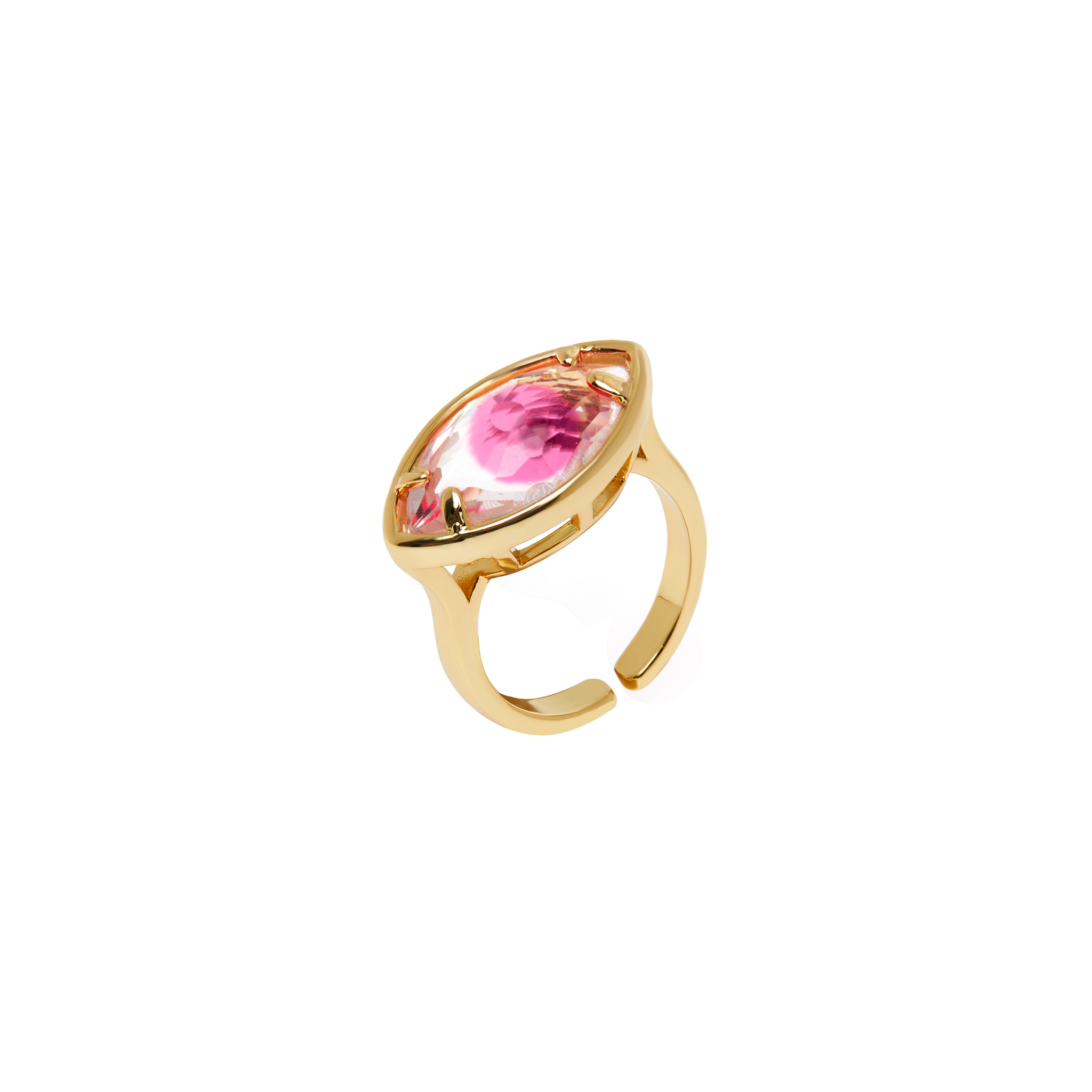 DÉJÀ VU Кольцо Aqua Eye Ring – Pink
