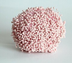 Тычинки двусторонние бледно-розовые 50 шт.