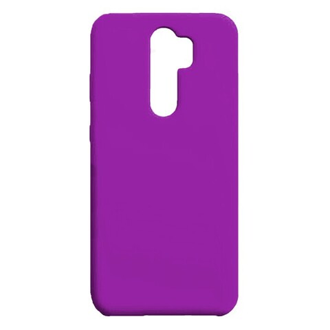 Силиконовый чехол Silicone Cover для Xiaomi Redmi Note 8 Pro (Фиолетовый)