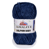 Пряжа Himalaya Dolphin Baby арт. 80321 темно-синий