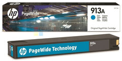 Картридж Cartridge HP 913A  PageWide для PW Pro 352/377/477/452/577/5522, синий (3000 стр.)