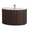 Cezares 55070 EDEN База под раковину с двумя выдвижными ящиками и с двумя распашными дверками 55070 Rovere scuro Soft, 91x51x55