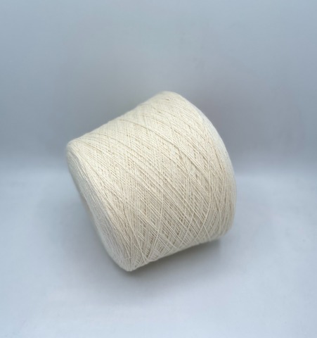 Zegna Baruffa (пр.Италия),art-4096 2/15,5 775м/100гр. 15%ангора 60%меринос 20%полиамид  5%кашемир , цвет-Молочный арт.32486